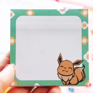Évoli Sticky Note Pokemon inspiré