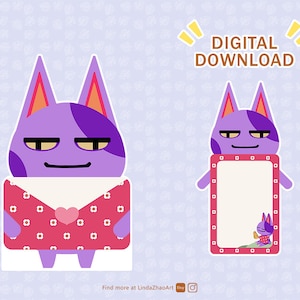 Bob Card Animal Crossing Stampabile
