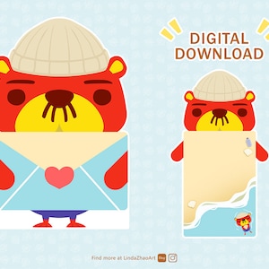 Pascal Card Animal Crossing Stampabile