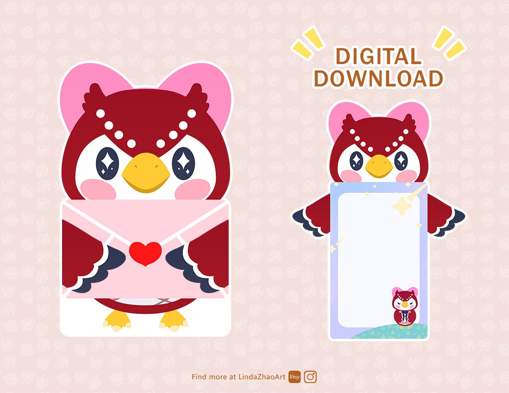 Celeste Card Animal Crossing Printable - Etsy Canada Celeste Card Animal Crossing Printable - Etsy Canada