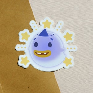 Animal Crossing Ghost - Adesivo de vinil