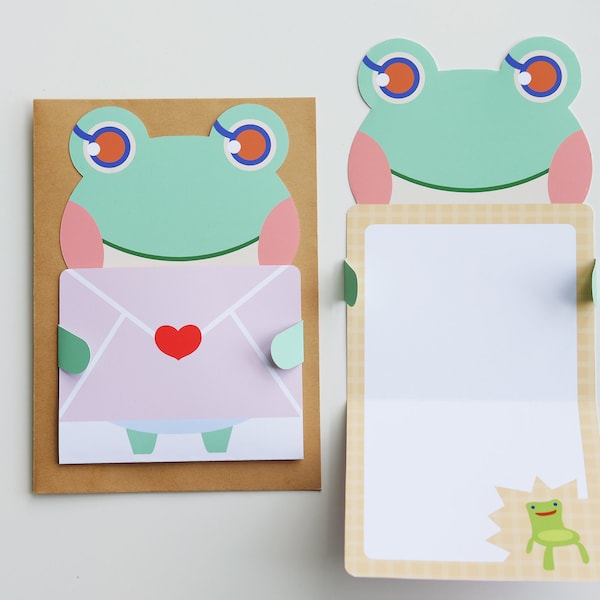 Tarjeta de Lily de Animal Crossing