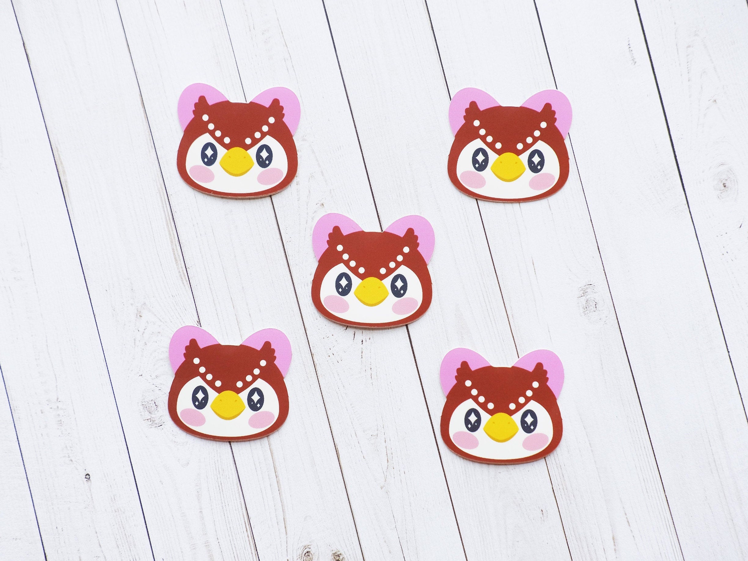 Celeste Sticker Pack (5 Stickers) Animal Crossing- Vinyl - Etsy