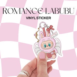 Romance Trinket Doll vinyl sticker | Cute Sticker bookish Sticker book lover gift bookish Merch Kindle Sticker Smut Reader kindle