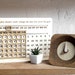 Desk Wood Eternal Calendar Accessories Decor Coworker Boss Teacher Gift ...