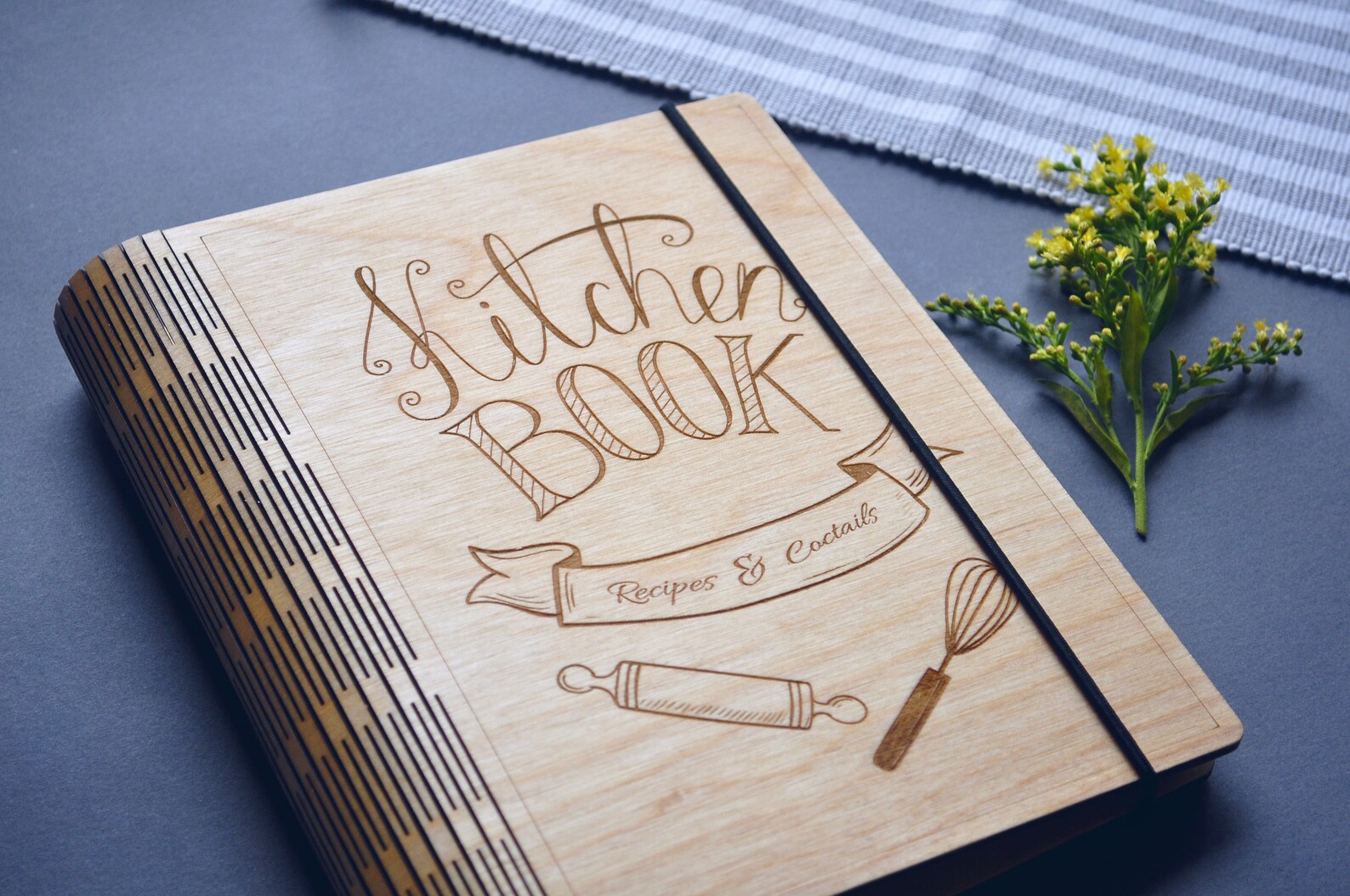 Custom Recipe Book Binder Personalized Recipe Journal Blank Etsy