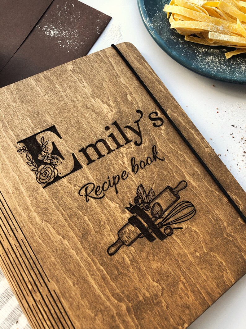 Custom Recipe Book Binder Etsy