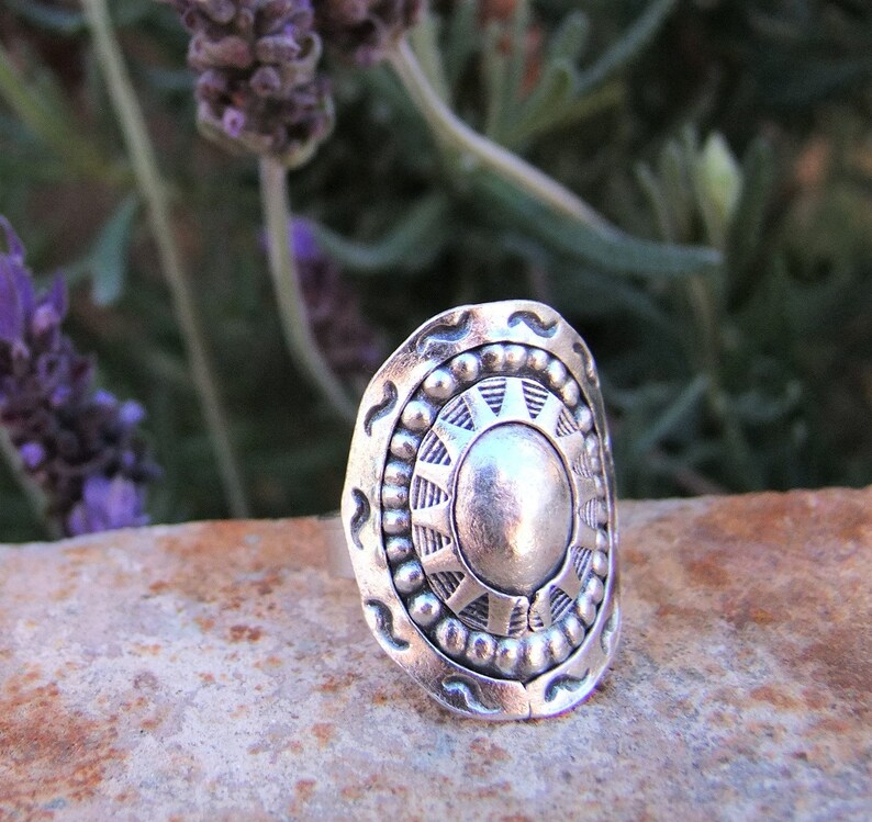 Silver ring. Silver jewelry. Ethnic ring. Ethnic jewellery. Etsy
