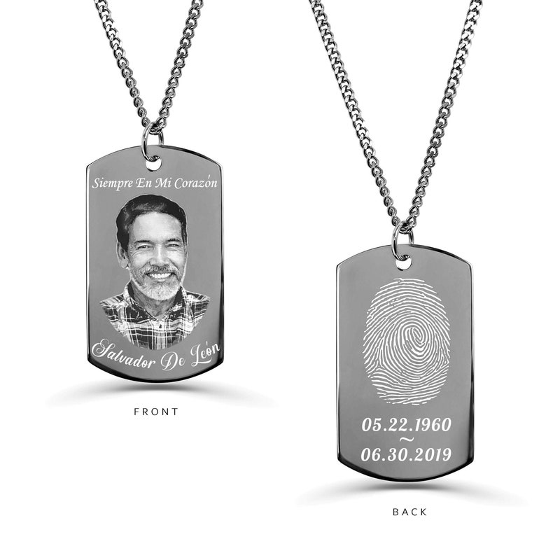 Fingerprint Pendant - Etsy