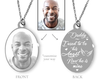 memorial necklaces for dad