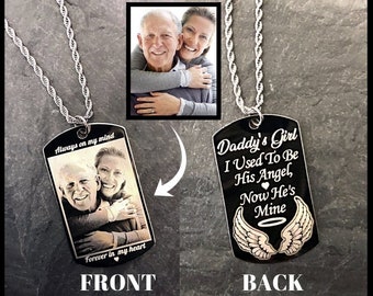 memorial necklaces for dad