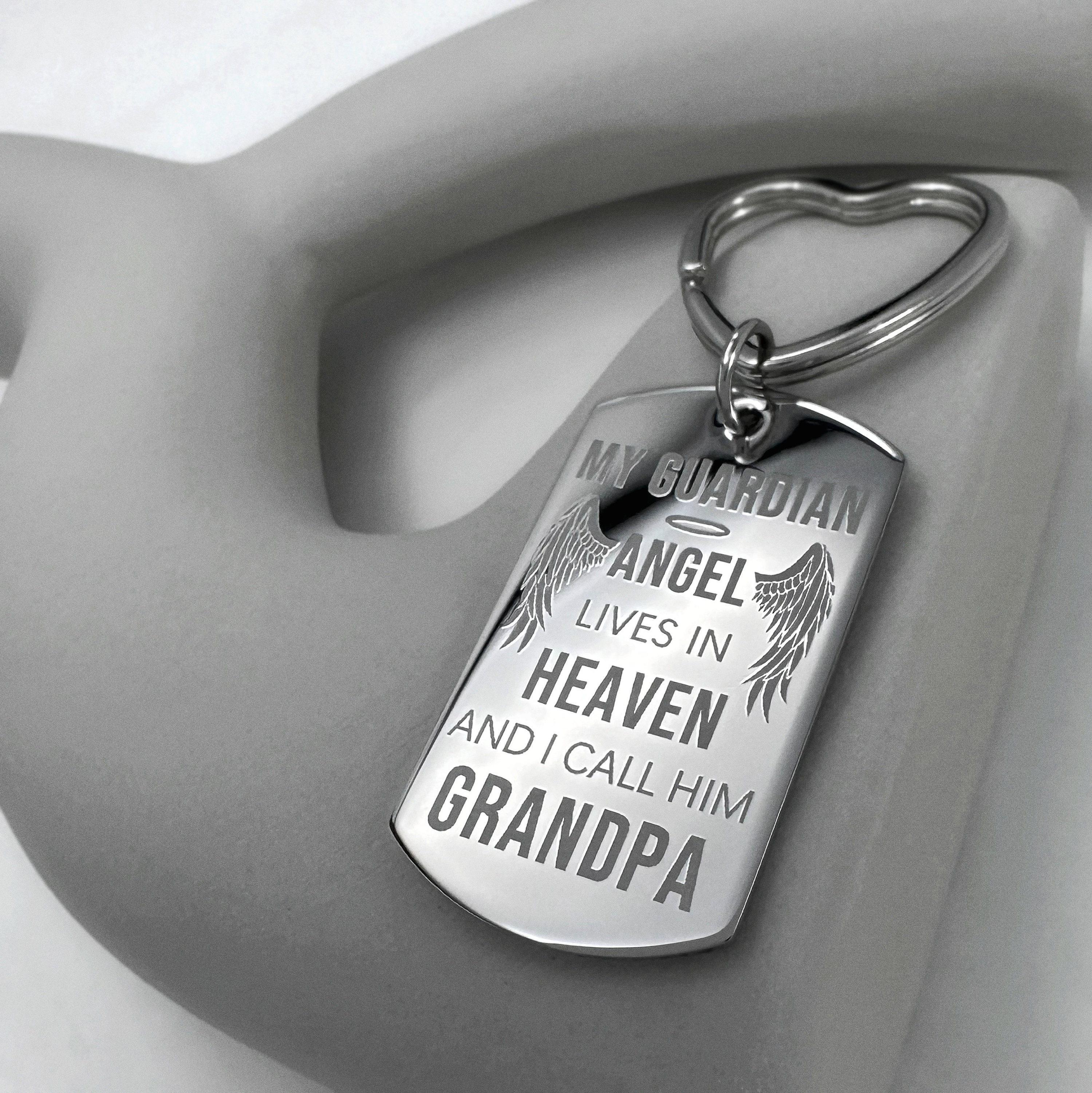 Memorial Key Chain - Photo Memorial - Remembrance Gift - Custom ...