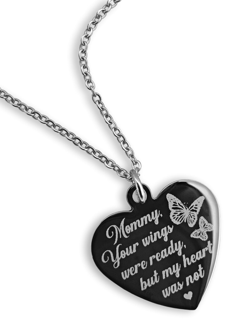 Loss of Mother Remembrance Gift Memorial Necklace for Etsy