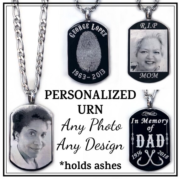 cremation necklace urns