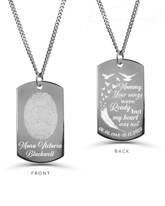 Thumbprint jewelry online