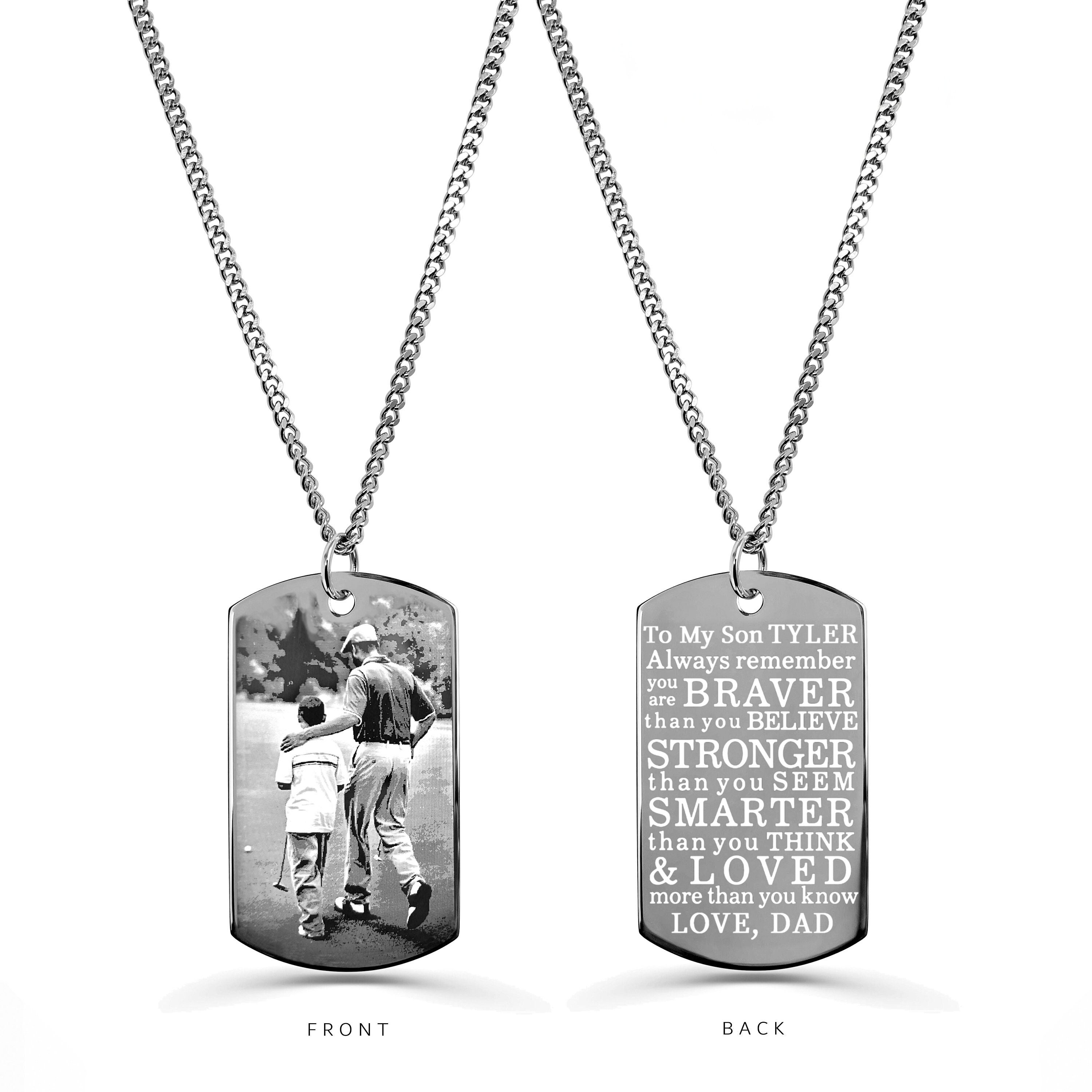High school graduation jewelry dog tags deals