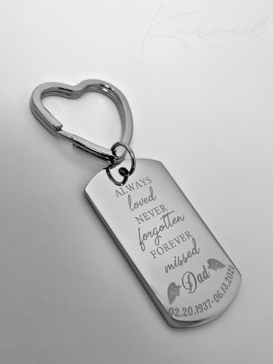 Engraved Photo Keychain Picture Keychain Photo Engraved Etsy