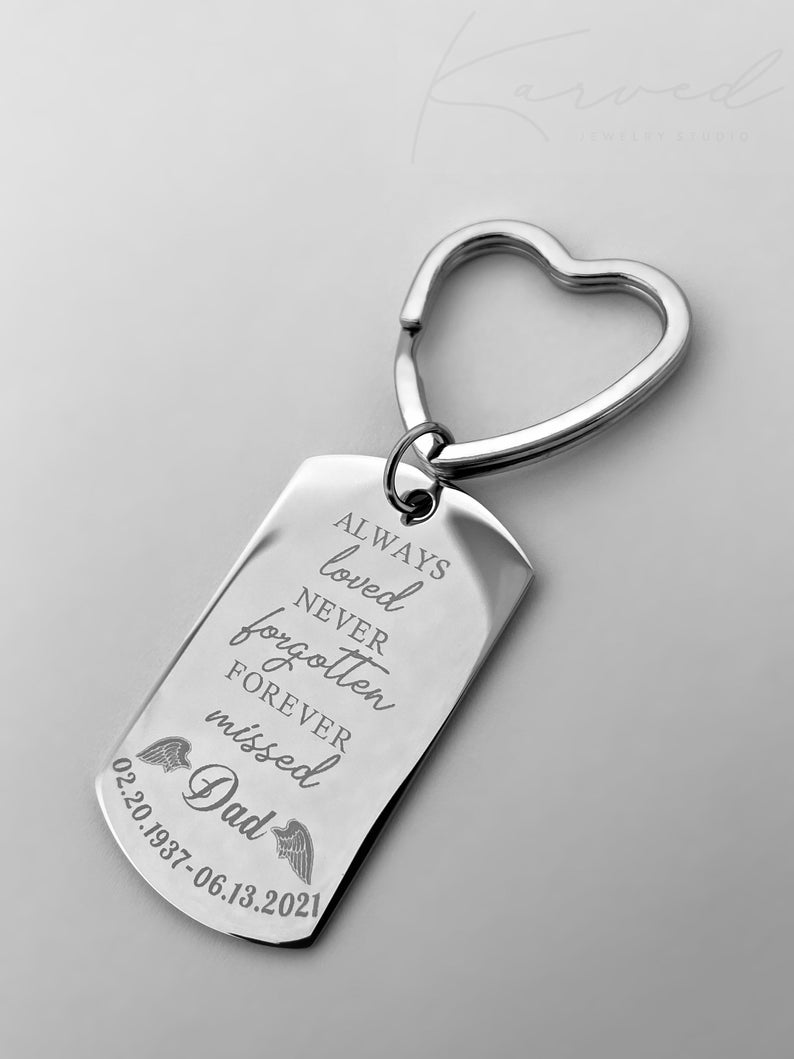 Engraved Photo Keychain Picture Keychain Photo Engraved Etsy