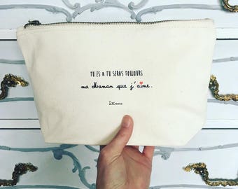 Een mooie rits kit met een mooi lief woord voor je moeders!