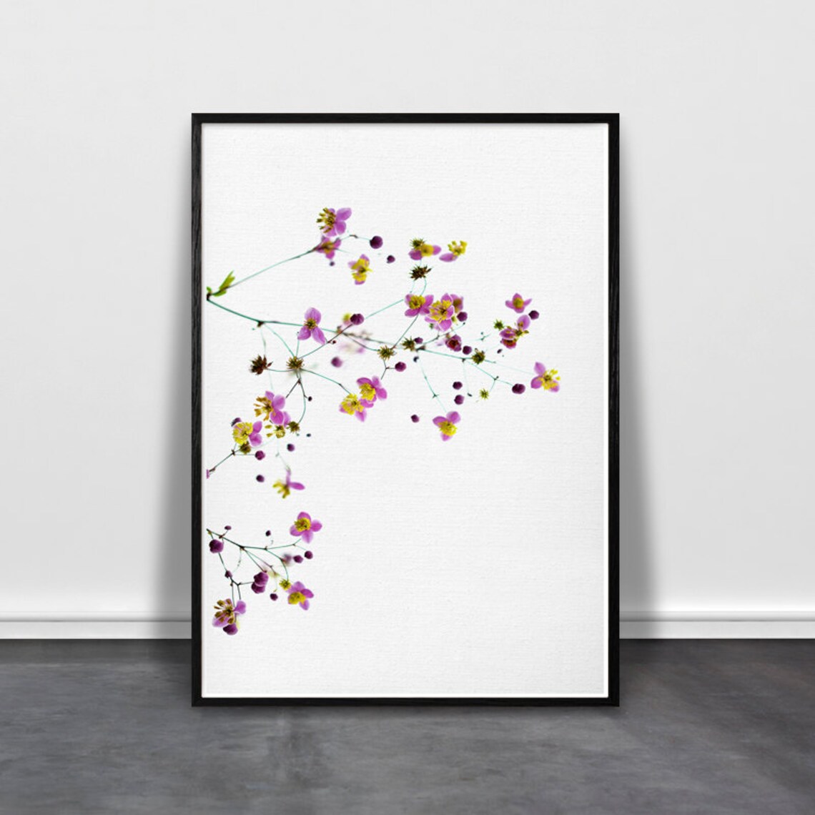 Blossom Wall Art Blossom Print Flower Poster Printable Art Etsy