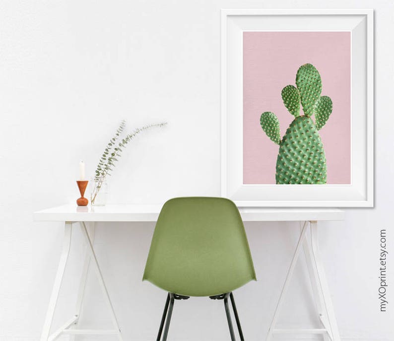Cactus Print Printable Art Cacti Wall Art Digital Download Etsy