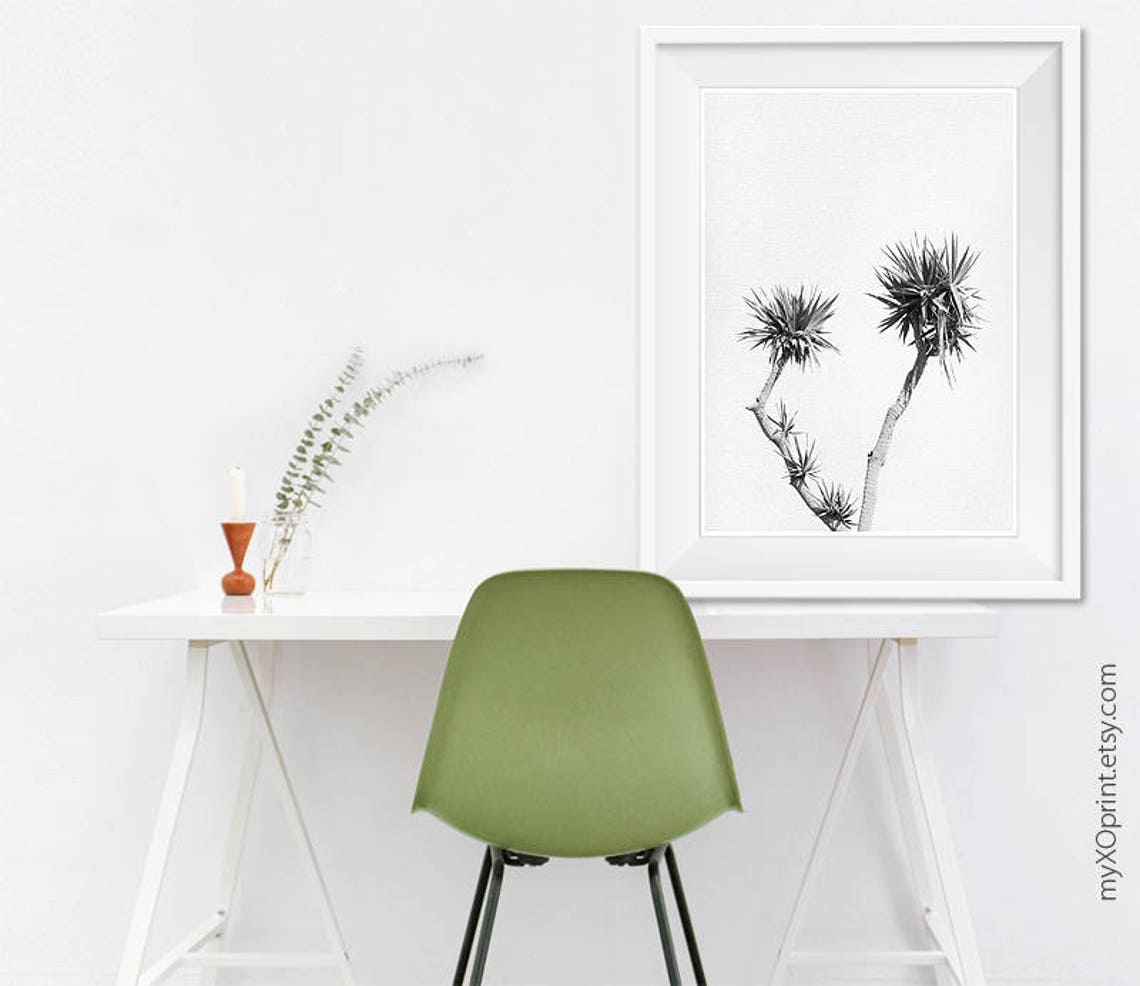 Modern Wall Decor Black and White Art Wall Art Print Etsy