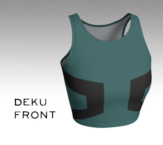 my hero academia crop hoodie