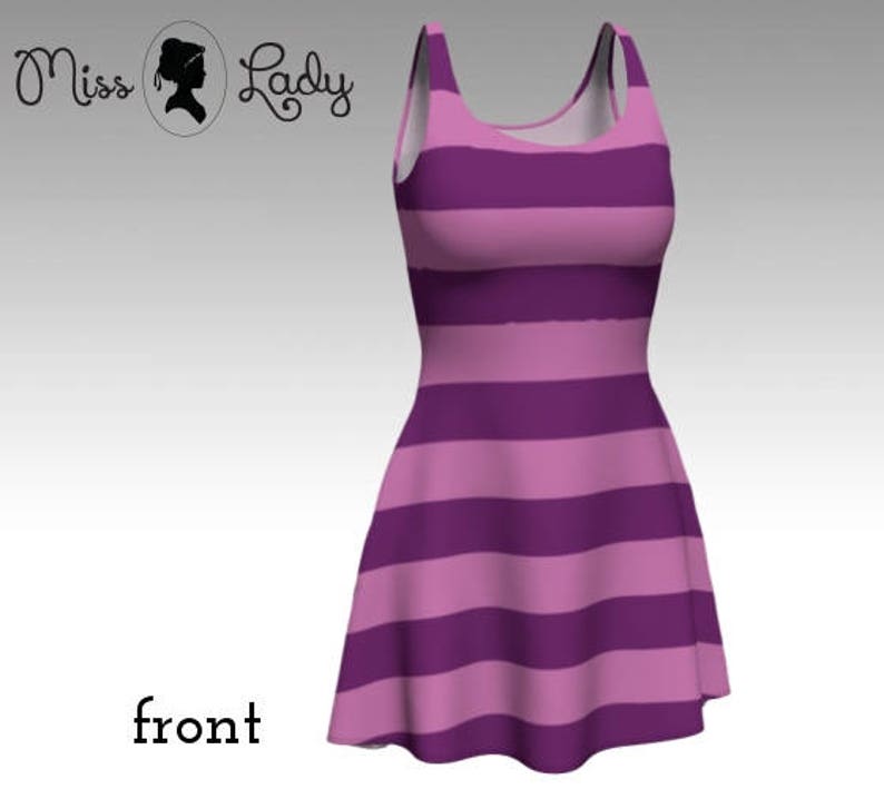 purple tank top dress