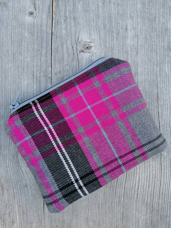 Pink Tartan Purse, Tartan Purse, Pink Tartan, Pink Coin Purse, Tartan Coin  Purse, Ladies Purse, Tartan Gift, Zipped Purse, Change Purse - Etsy