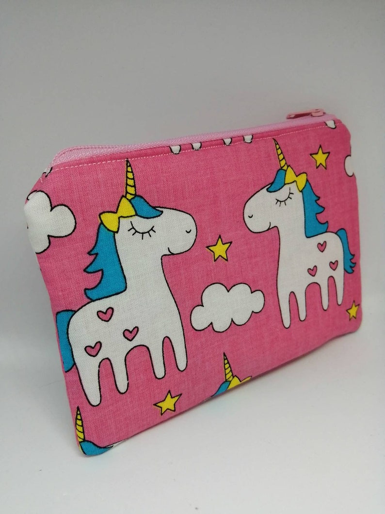 Pink Unicorn Purse Unicorn Purse Unicorn Gift Girls Purse Etsy