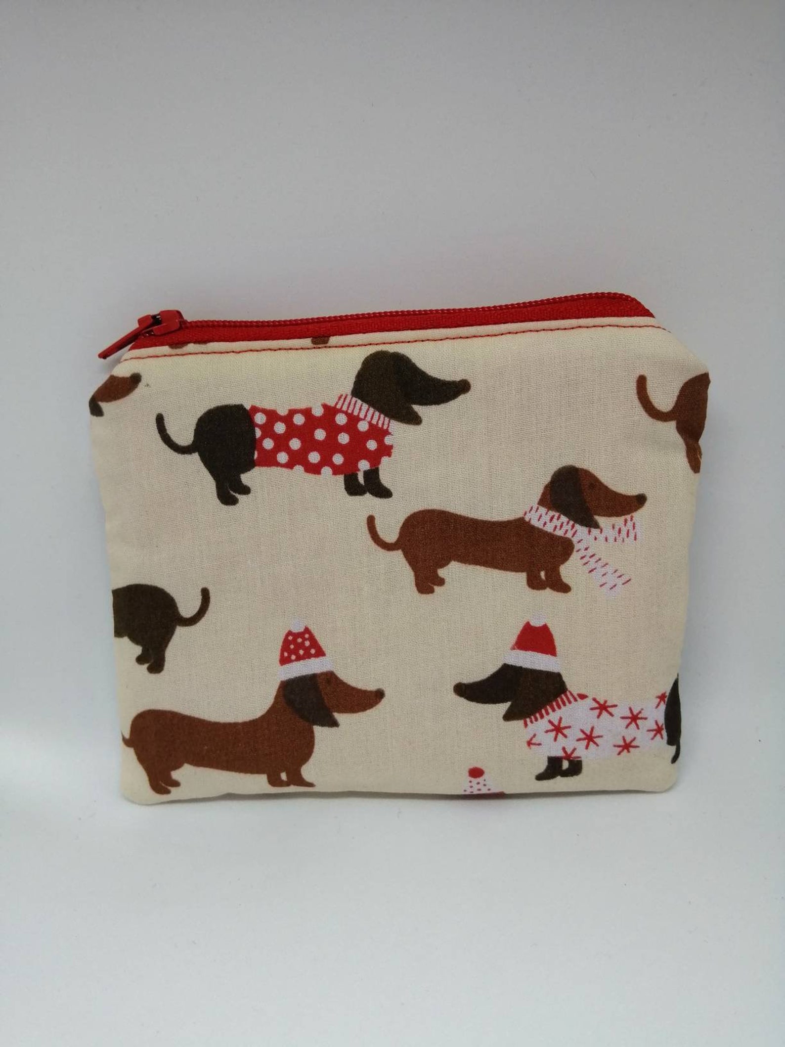Xmas Purse Dog Purse Sausage Dog Purse Dachshund Purse Etsy UK