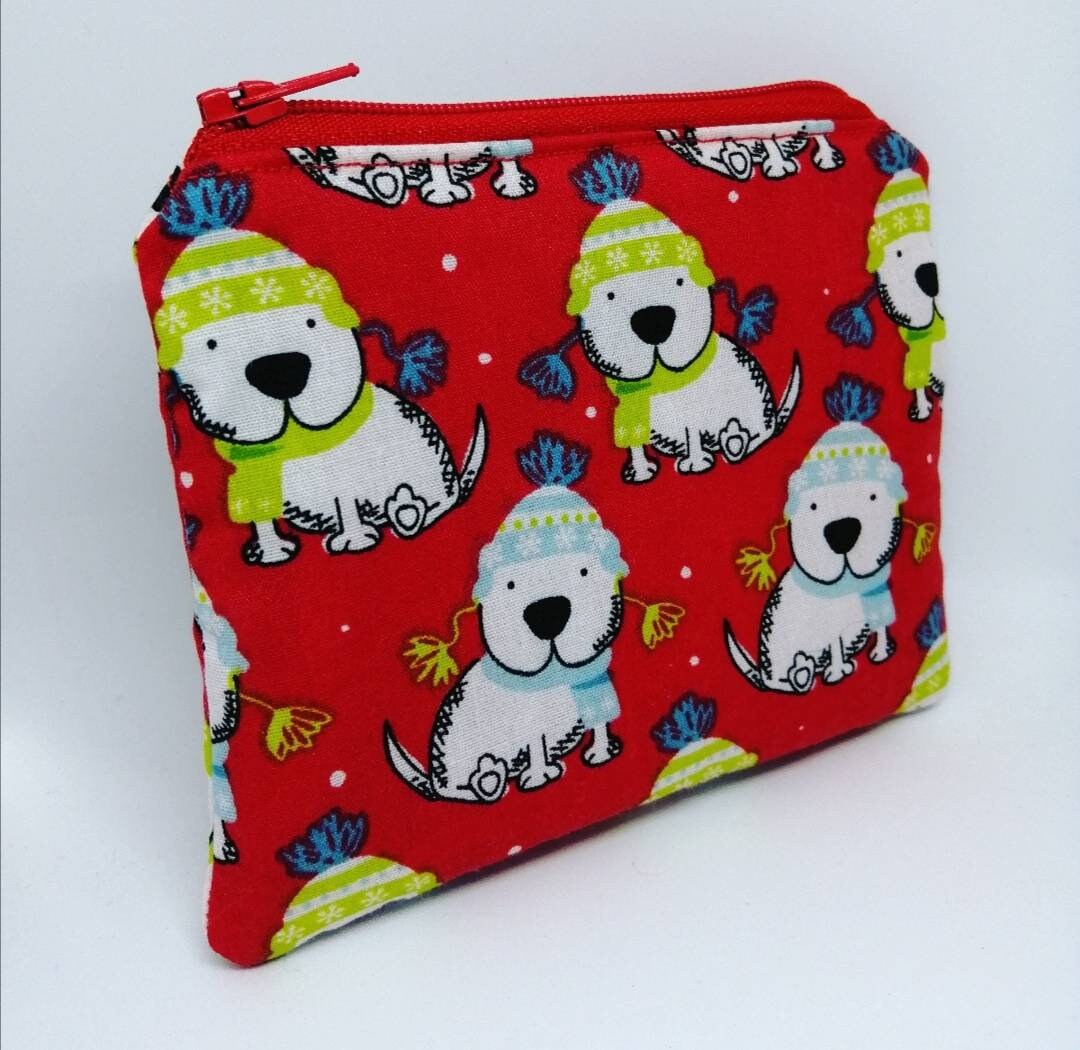 Dog Plush Stylish Furry Cute Soft Toy Cross Body Sling Bag Red colour For  Girls, Kids, Women, Children Plush Bag (Red, 3 inch)