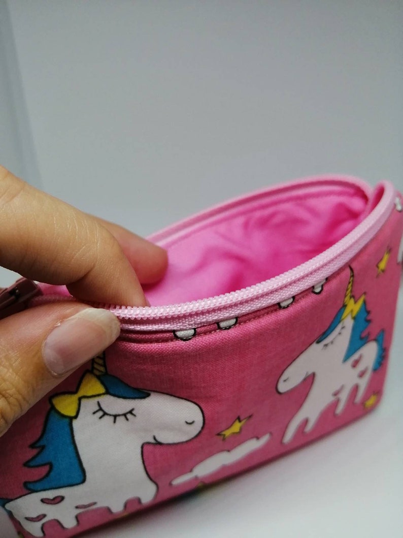Pink Unicorn Purse Unicorn Purse Unicorn Gift Girls Purse Etsy