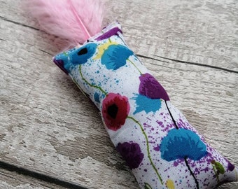 Catnip cat toy, Kitty kicker toy, Fun cat toy, Catnip toy, Kitten toy, Feather cat toy, Xmas cat toy, Gifts for cats, Toys for cats