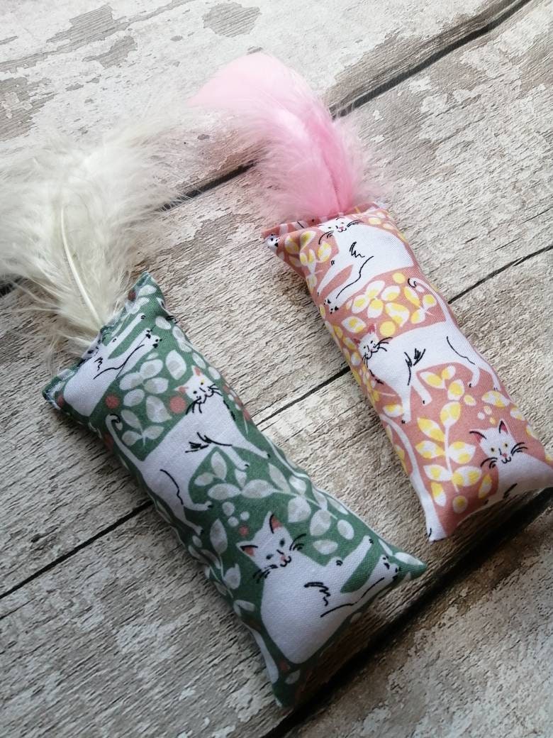 Kitty kicker, catnip toy, feather cat toy, fun cat toy, toys for cats…