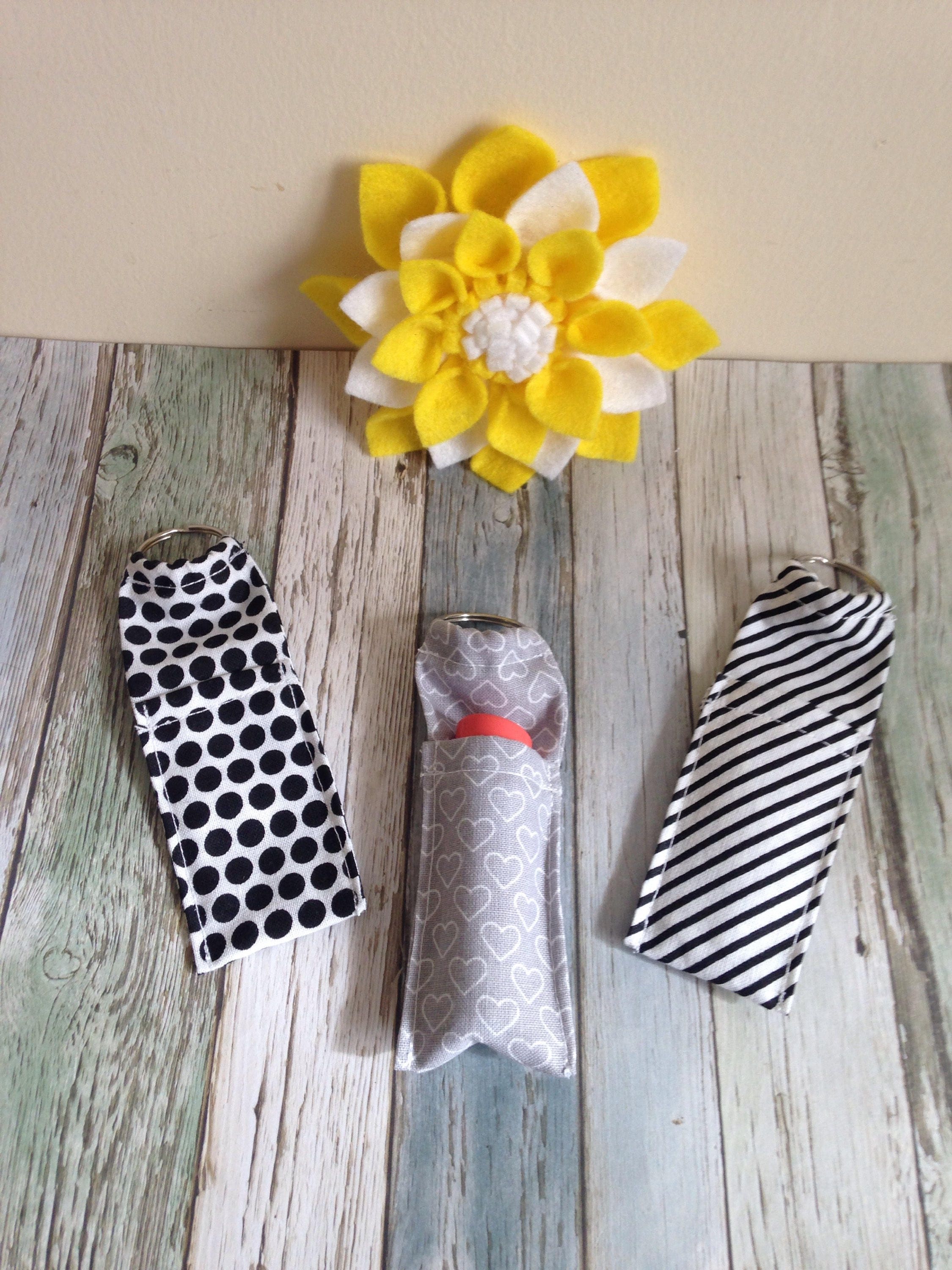 Chapstick Keyring Chapstick Holder Stocking Filler Lip Balm Etsy UK