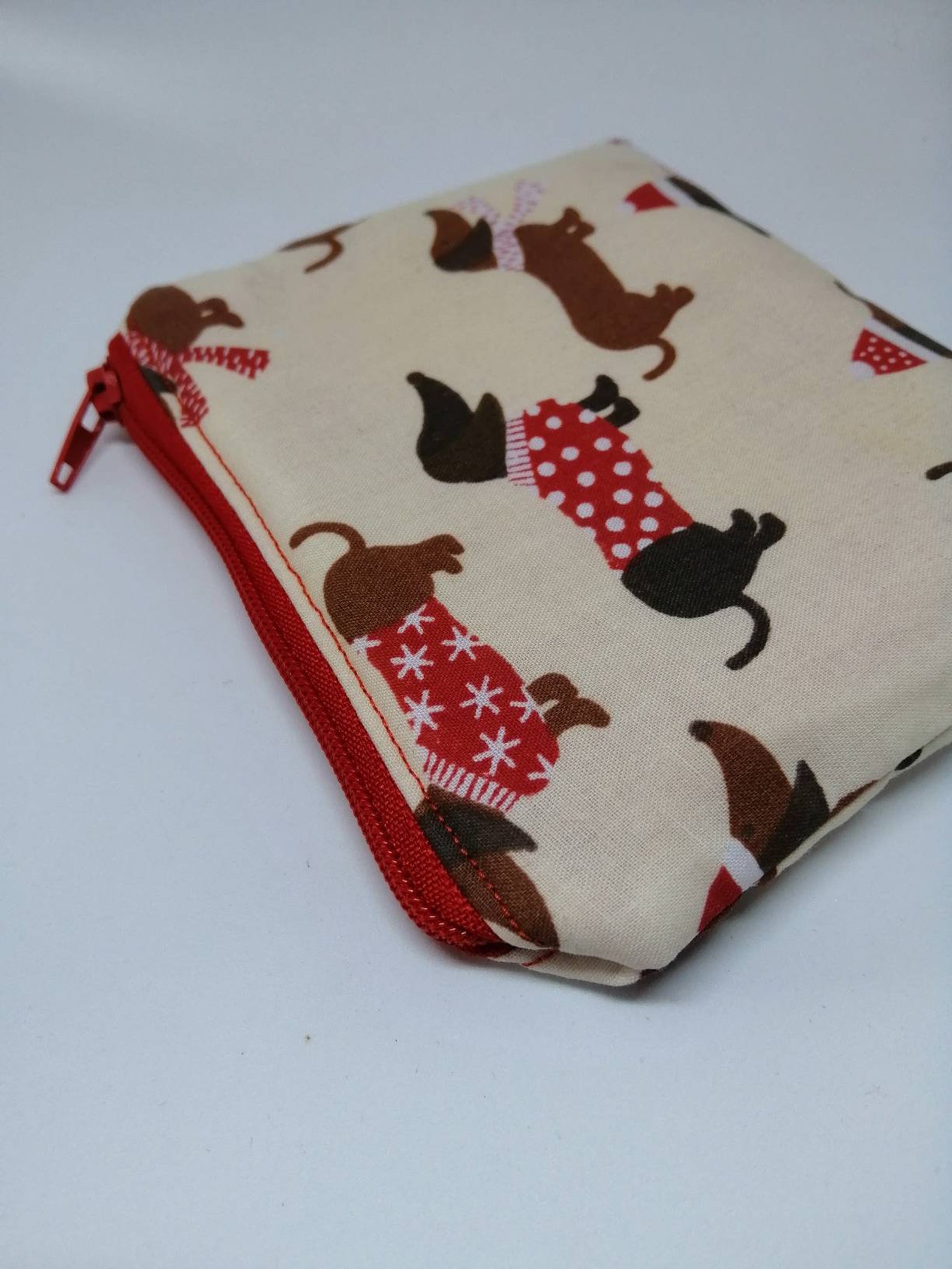 Xmas Purse Dog Purse Sausage Dog Purse Dachshund Purse Etsy UK