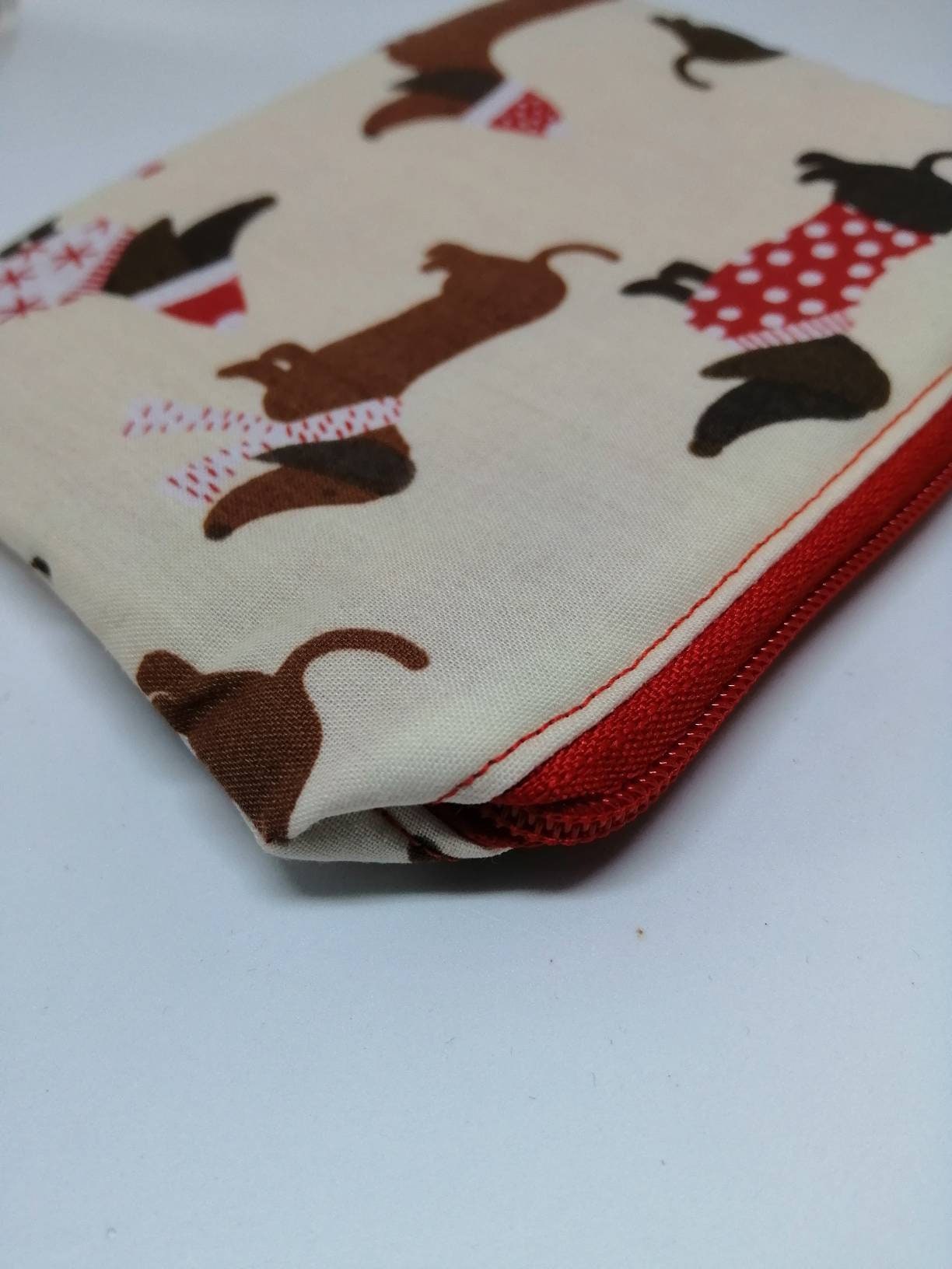 Xmas Purse Dog Purse Sausage Dog Purse Dachshund Purse Etsy UK