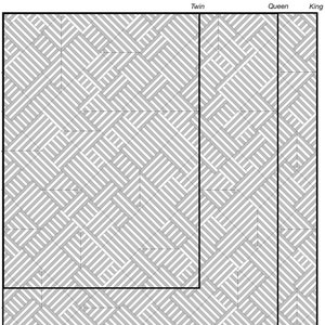 Interwoven Quilt Pattern PDF Download image 10