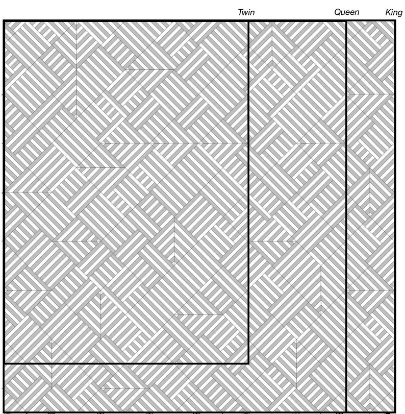 Interwoven Quilt Pattern PDF Download image 10