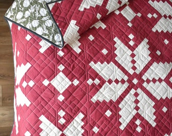 Knitted Star Quilt Pattern - PDF Download - Etsy