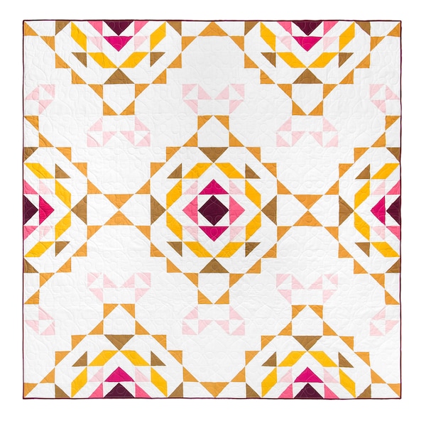 Vintage Lace Quilt Pattern - PDF Download