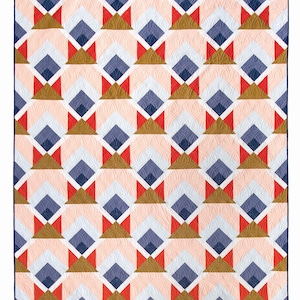 Snow Cabin Quilt Pattern - PDF Download