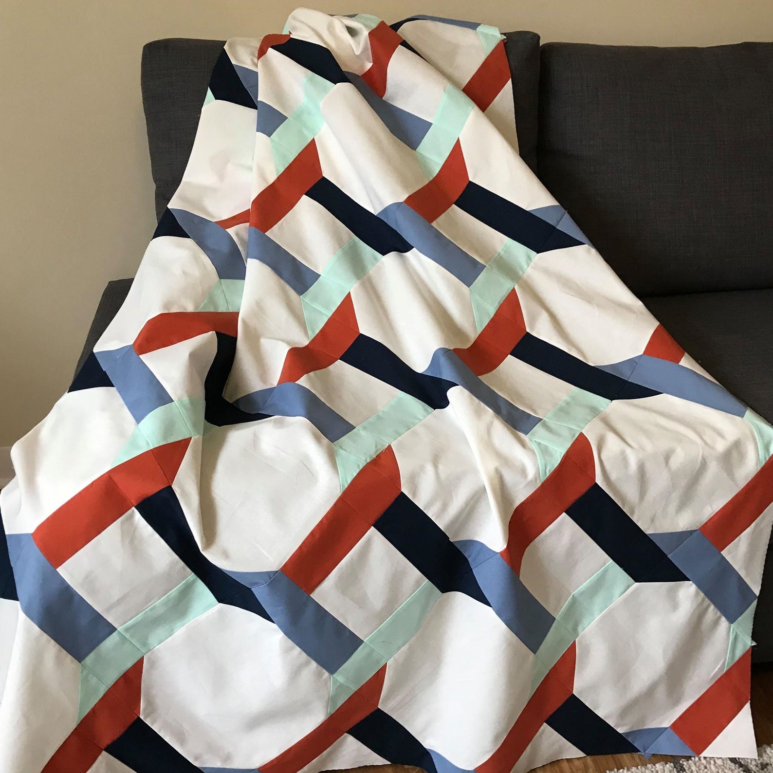 First Gift Quilt Pattern PDF Download Etsy