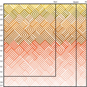 Interwoven Quilt Pattern PDF Download image 9