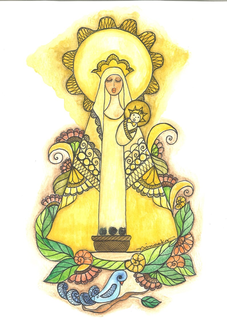 Virgen De La Caridad Del Cobre 419 | Etsy