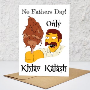 Geen vaderdag! Alleen Khlav Kalash - The Simpsons - Grappige kaart