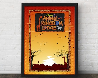 Animal Kingdom Lodge - Disneyworld - Impresión de arte
