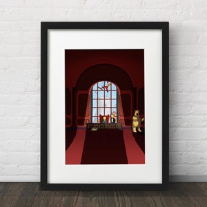 The Simpsons - Mr Burns - High Quality Art Print