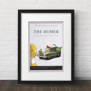 Homer - I Simpson - Stampa artistica